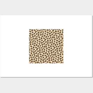 Leopard Print Blush Posters and Art